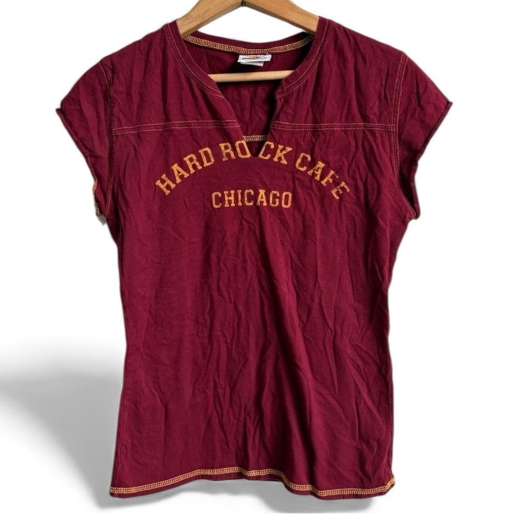 Hard Rock Cafe Chicago Rock Star 71 Graphic Tee Women’s XL